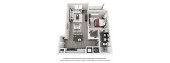 a person standing in the middle of four rectangles