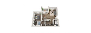 bedroom floor plan | apartments in pittsburgh pa | the alden