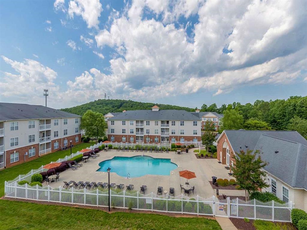 Aerial View Of Pool Aerial View Of Pool at Patriots Pointe, North Carolina, 27278