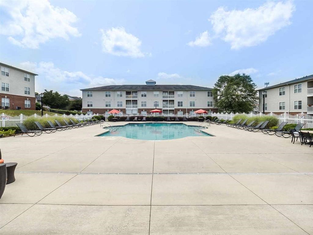 Swimming Pool With Relaxing Sundecks at Patriots Pointe, Hillsborough, NC, 27278
