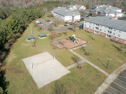 Drone View at Patriots Pointe, Hillsborough, NC