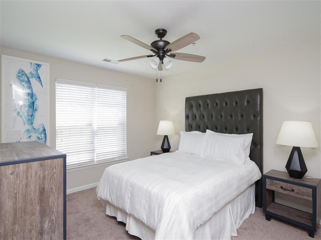 Spacious Bedroom With Comfortable Bed at Patriots Pointe, Hillsborough, 27278