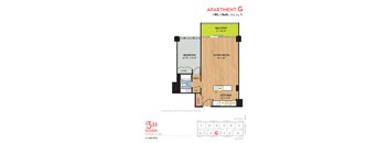 G one bedroom one bathroom