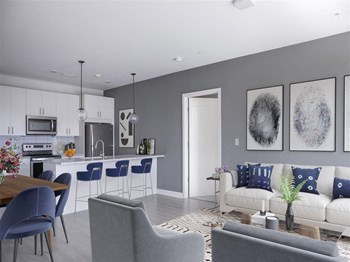 living room and kitchen - Photo Gallery 2