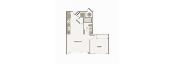 bedroom floor plan | luxury apartments in towson md | the mille brookhaven apartment