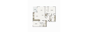 bedroom floor plan | the madison at ballston station