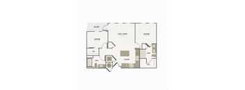 bedroom floor plan | luxury apartments in towson md | the mille brookhaven apartment