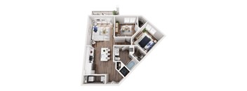 3D floor plan
