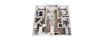 3D floor plan