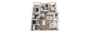 3D floor plan