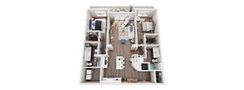 3D floor plan