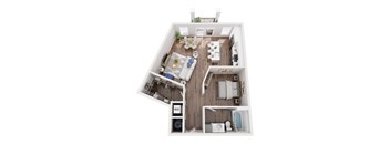 3D floor plan