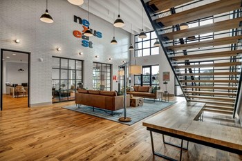 Nexus East Clubhouse with Seating and Co-Working Space Nexus East Clubhouse with Seating and Co-Working Space - Photo Gallery 5