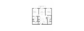 Nexus East Apartments B1 Floor Plan