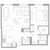 a10a Floor Plan a10a Floor Plan at Nob Hill Tower, San Francisco, 94109