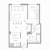 e10c Floor Plan e10c Floor Plan at Nob Hill Tower, San Francisco, CA, 94109