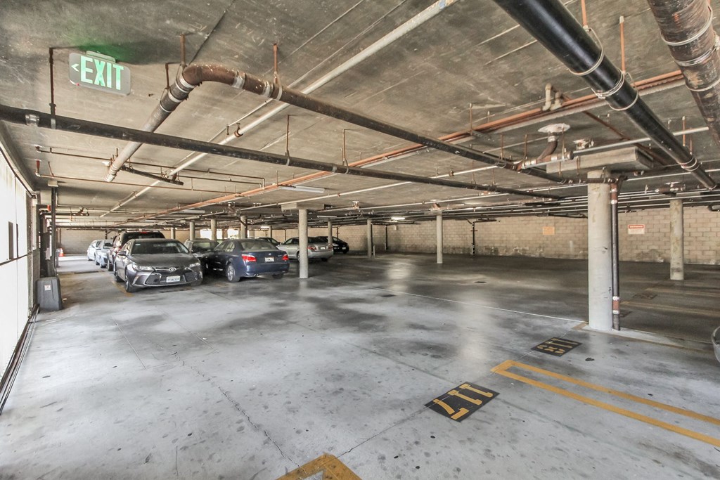 Parking Garage at NoVa Townhomes, Canoga Park