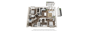 Two Bedroom at Novus, Lone Tree, CO