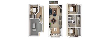 22CH1 Floor Plan at Lionsgate South, Hillsboro