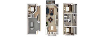 22CI1 Floor Plan at Lionsgate South, Hillsboro, Oregon