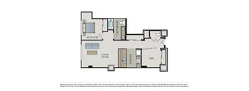 ONE BED PLUS DEN B6 867SF