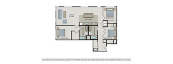 THREE BED TWO BATH D1 1359SFBED TWO BATH D1 1359SF