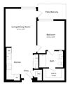 One Bedroom One Bedroom