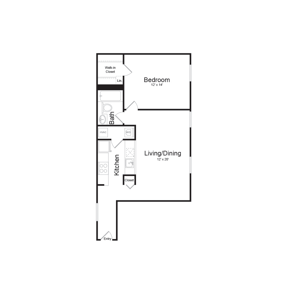 Old Quaker Building|a10b1 1b1b 640sf