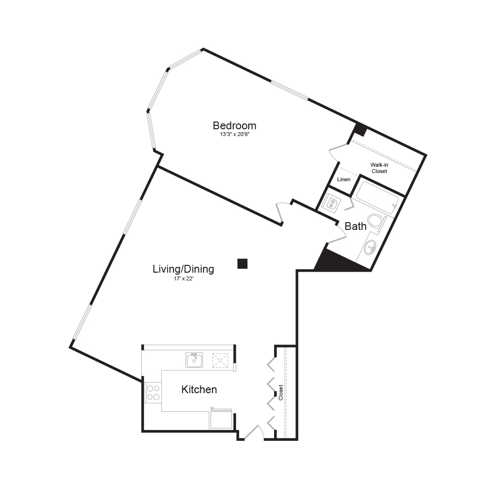 Old Quaker Building|a10k 1b1b 910sf