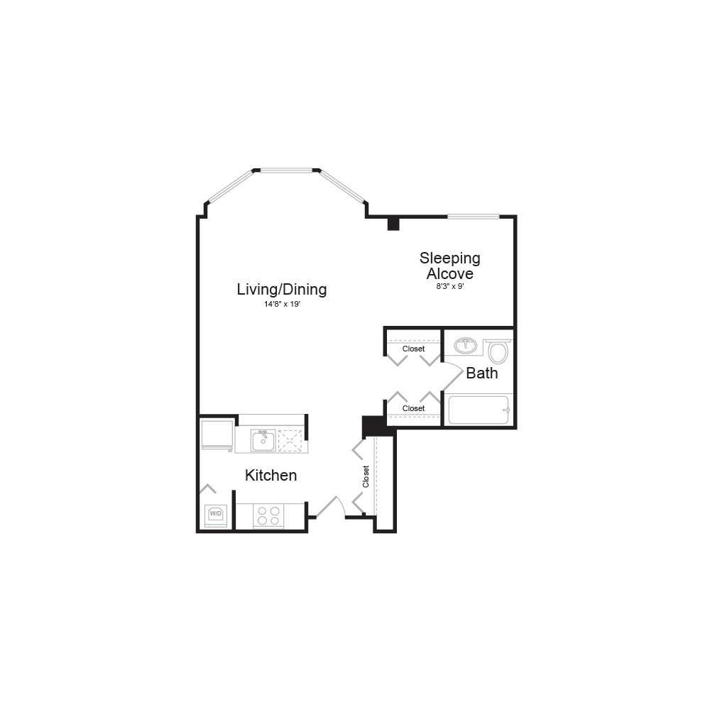 Old Quaker Building|e10b1 studio 565sf