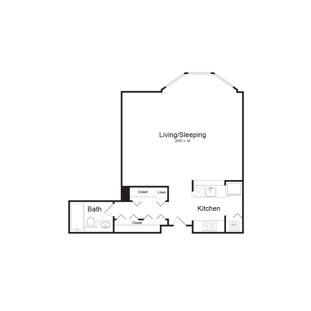 Old Quaker Building|e10c1 studio 620sf