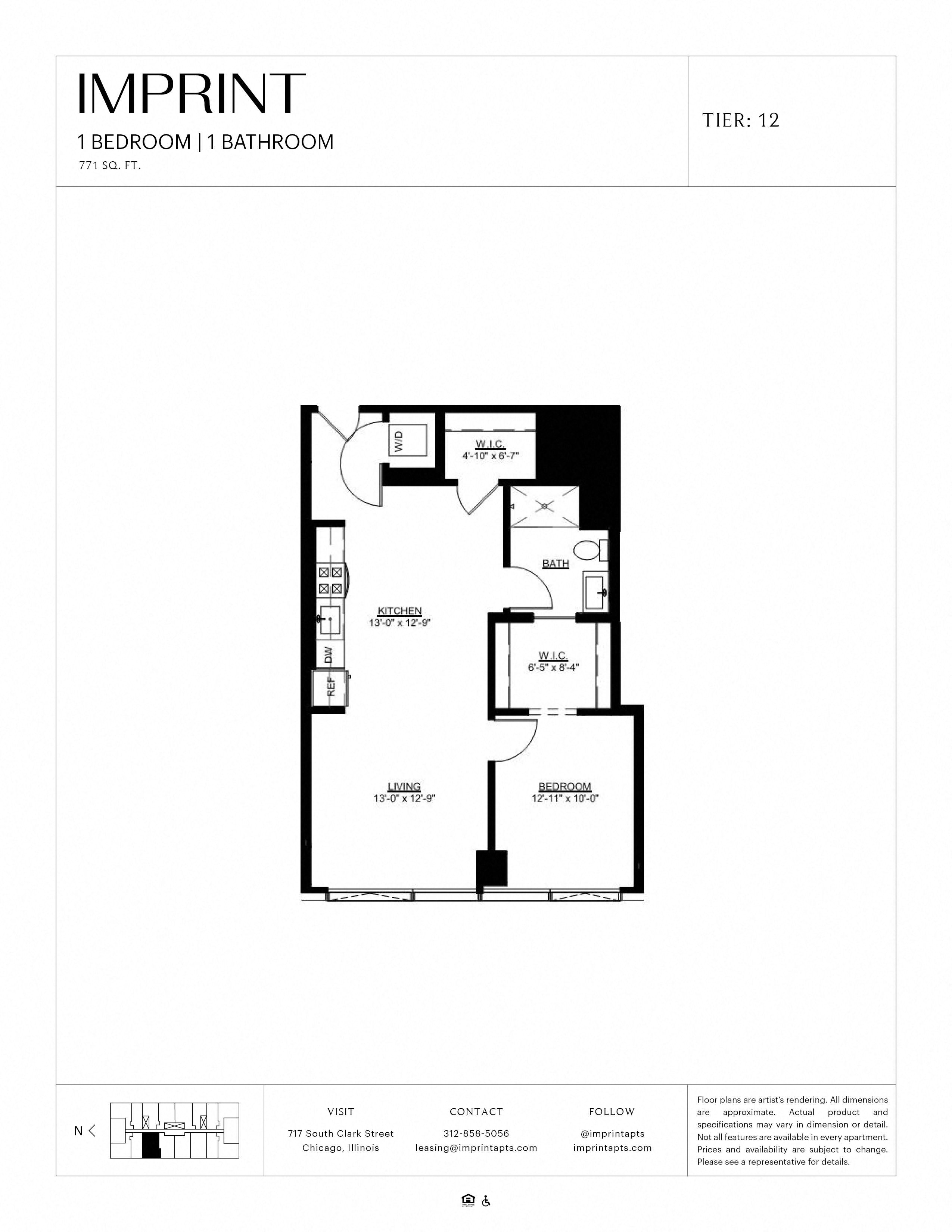 One Bedroom E