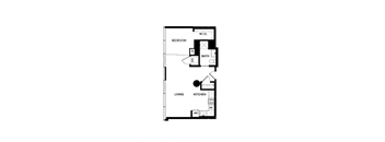 this is the floor plan of a small house