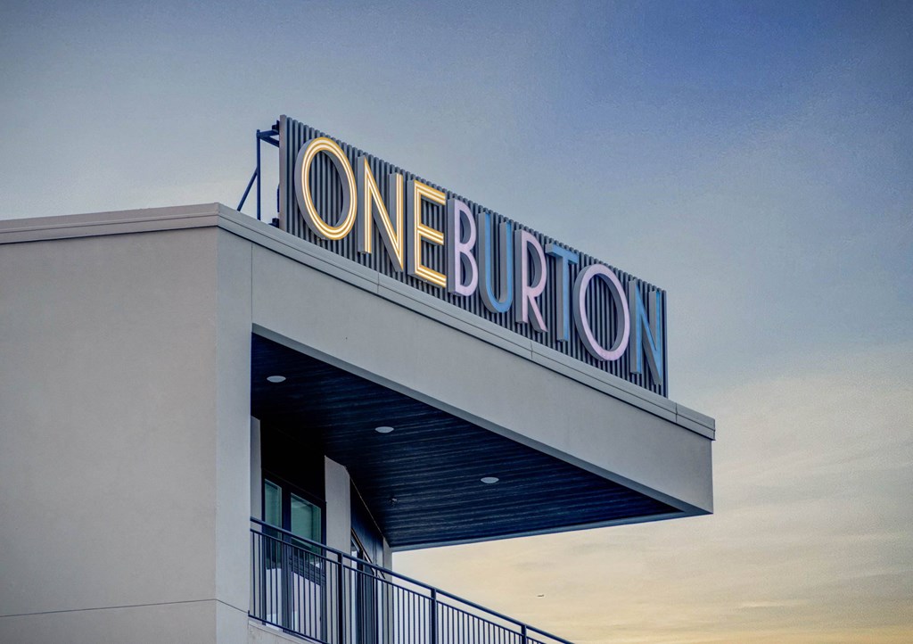 A building with a sign that says