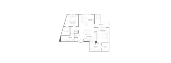 bedroom floor plan | the mansions on the park