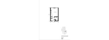 Studio Floor Plan at Orion, Seattle