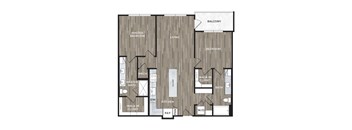 plan of a 2103 sq ft floor plan