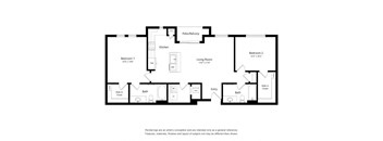 a diagram of a floor plan of a house