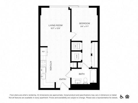 64 H St SW Studio-3 Beds Apartment for Rent - Photo Gallery 85