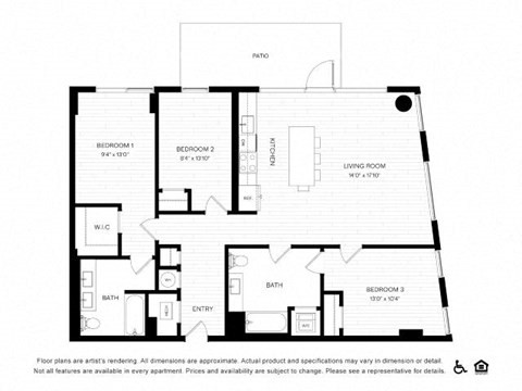 64 H St SW Studio-3 Beds Apartment for Rent - Photo Gallery 129