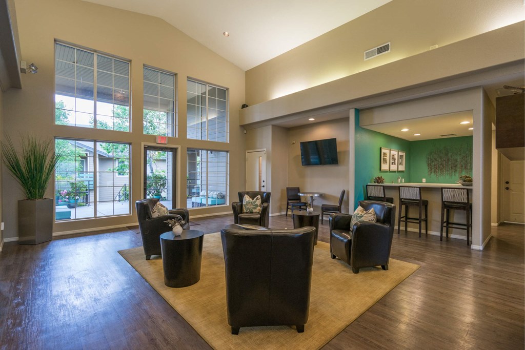 Modern Living Room at The Summit at Flagstaff, Arizona, 86004