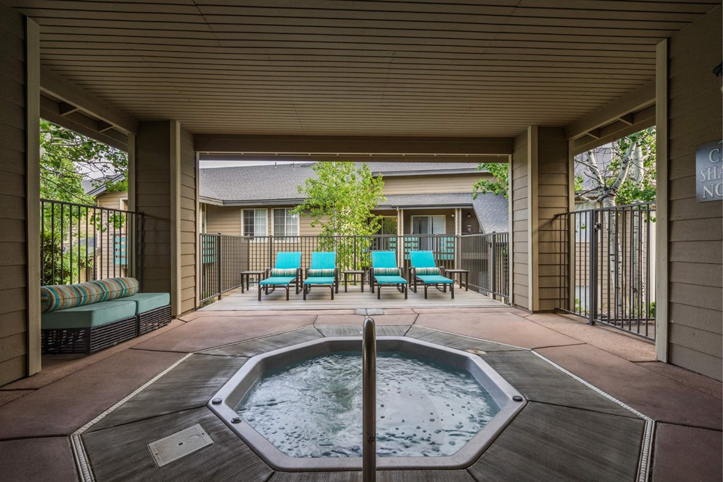 A Hot Tub at The Summit at Flagstaff, Flagstaff, AZ, 86004