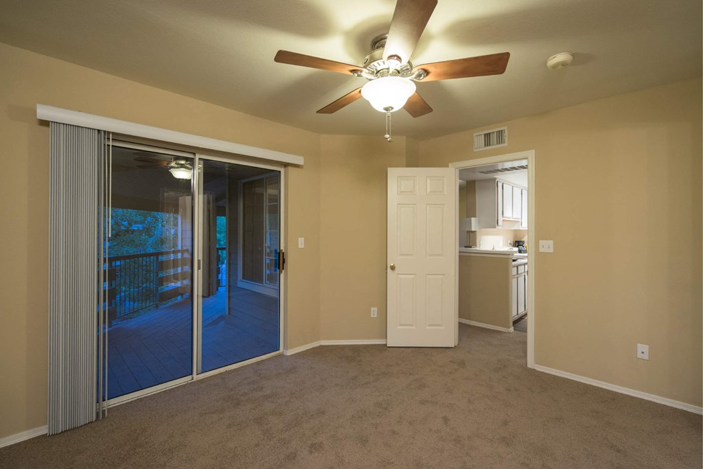 A Room With Sliding Glass Door at The Summit at Flagstaff, Arizona, 86004