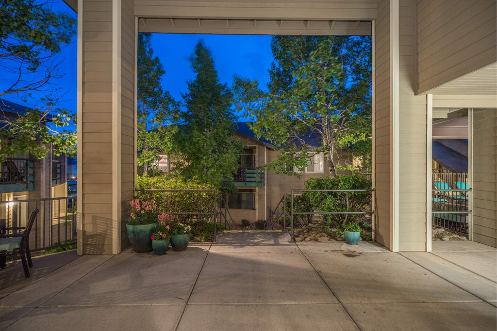 A View of a House and Trees at The Summit at Flagstaff, Flagstaff, 86004