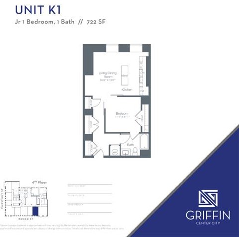 1338 CHESTNUT STREET Studio-2 Beds Apartment for Rent - Photo Gallery 33