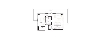 this floor plan is an illustration of our house plans with bedrooms and baths
