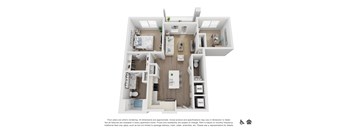 bedroom floor plan | luxury apartments in towson md | the mille brookhaven apartment