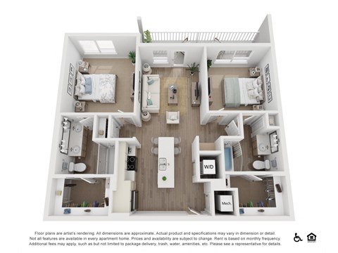 bedroom floor plan an open concept layout with a lot of natural light