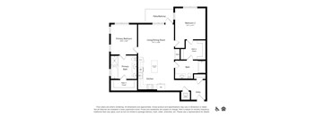 a floor plan of a house
