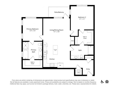 a floor plan of a house